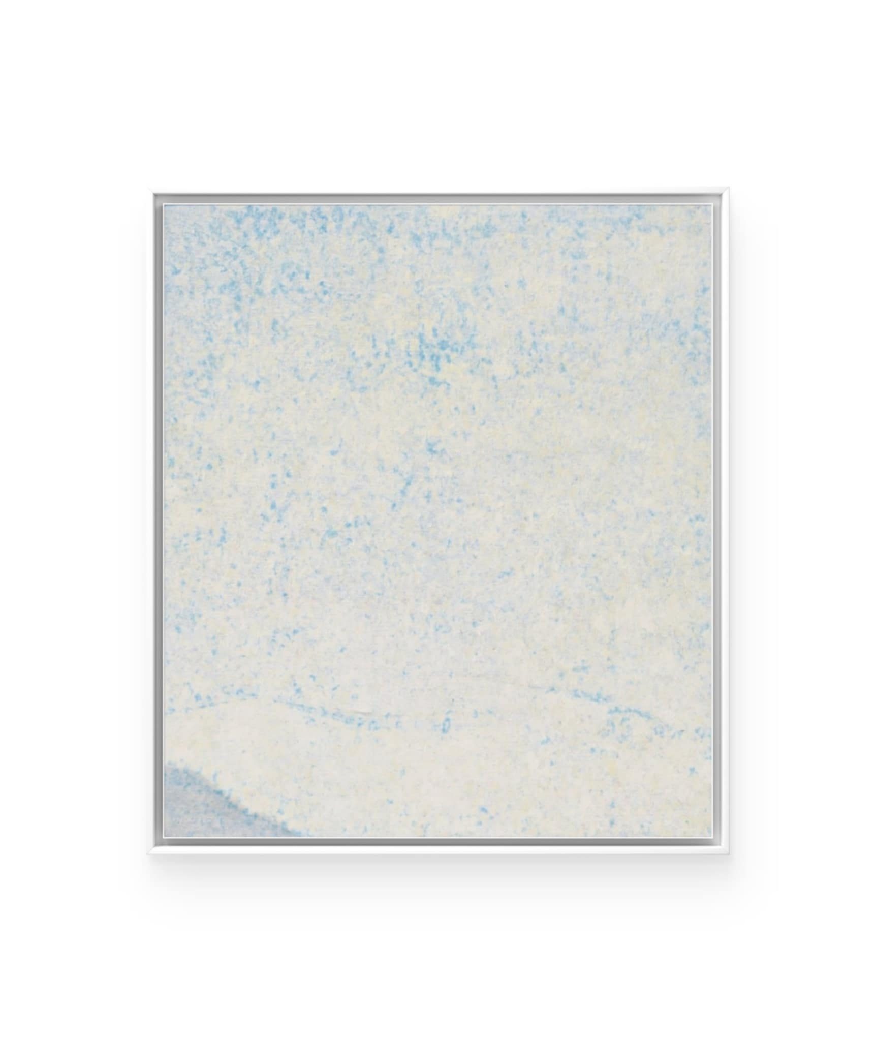Piccolo studio per paesaggio bianco, 2017